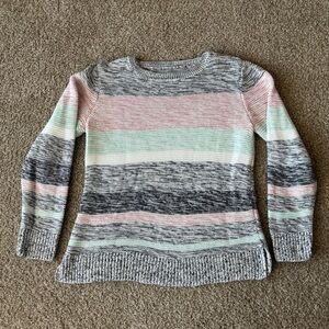 EUC Barbour‎ US 8 UK 12 Littlehampton Striped Knit 100% Cotton